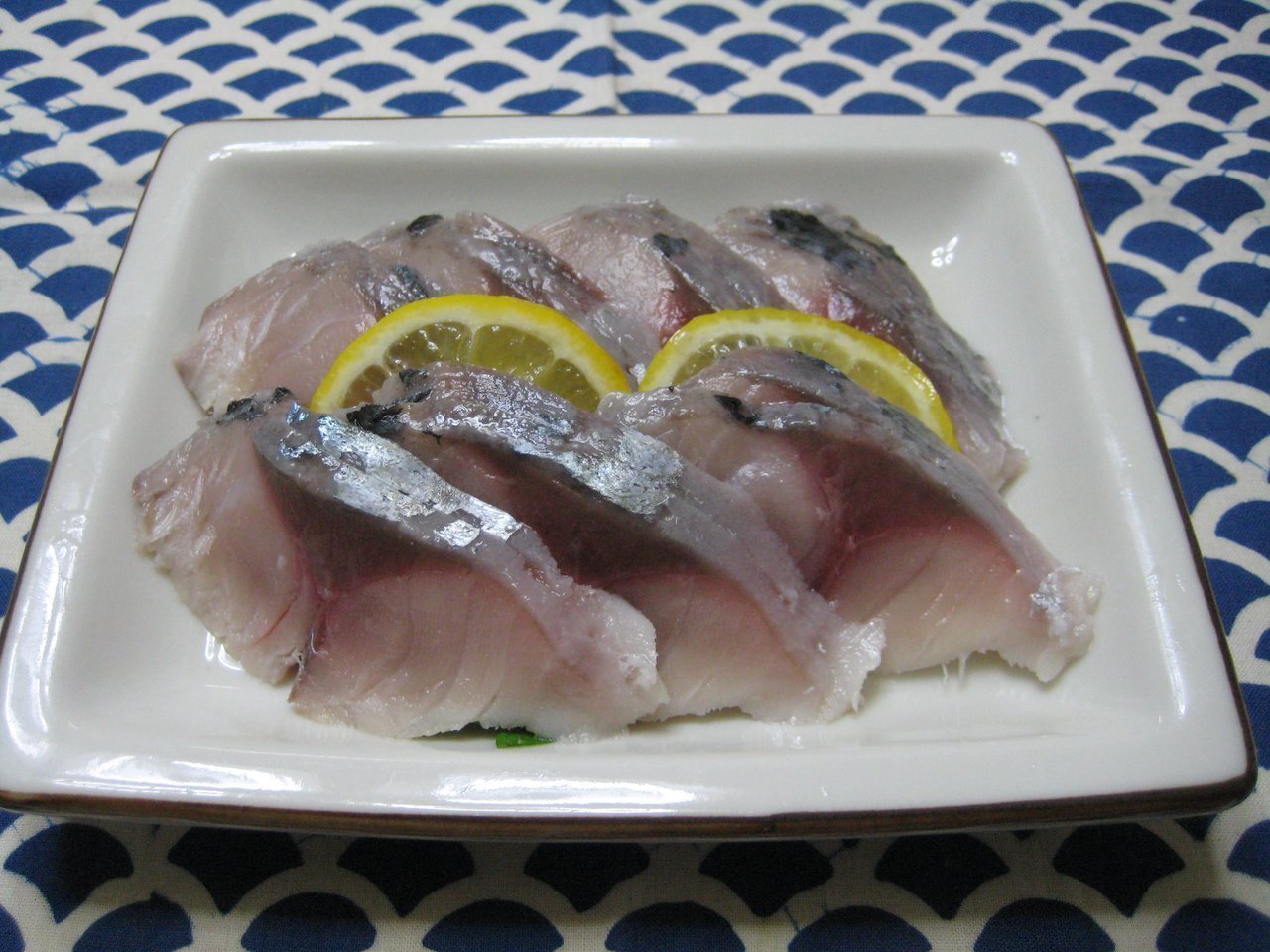 マサバのきずし