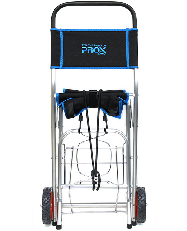 キャリーカートを折り畳んだ写真