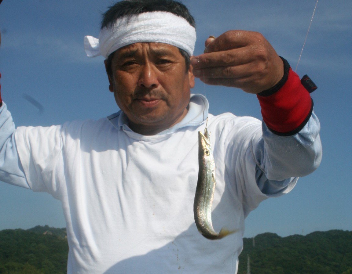 釣り人の写真