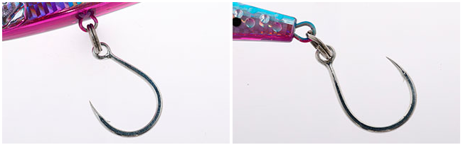 フックのアップ写真