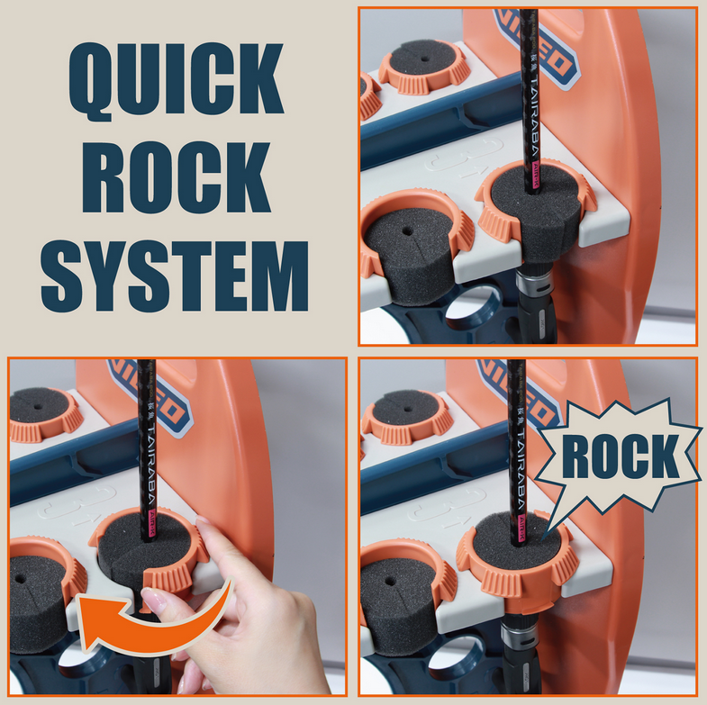 ロッドスタンドのアップ写真