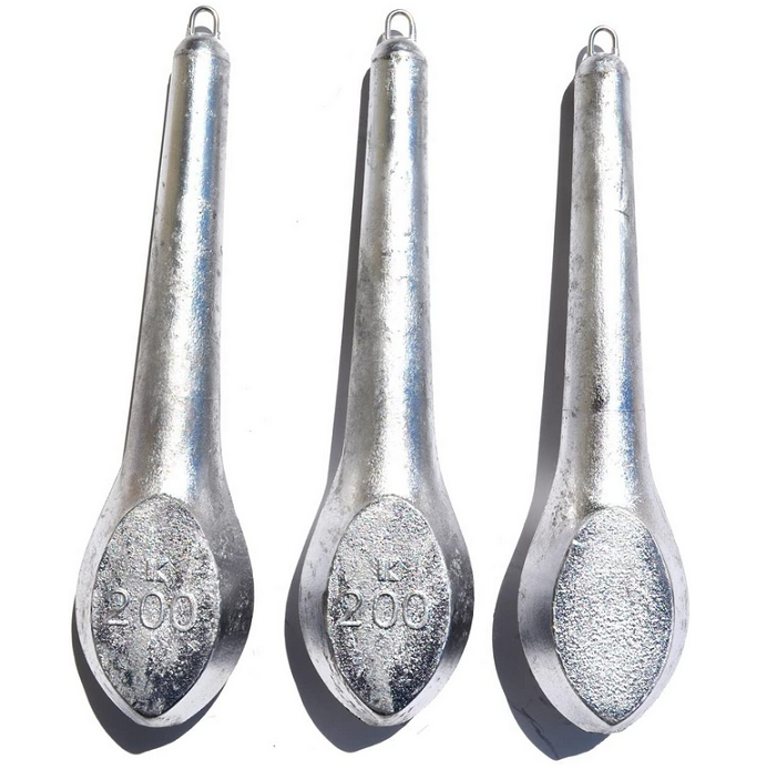 オモリのアップ写真