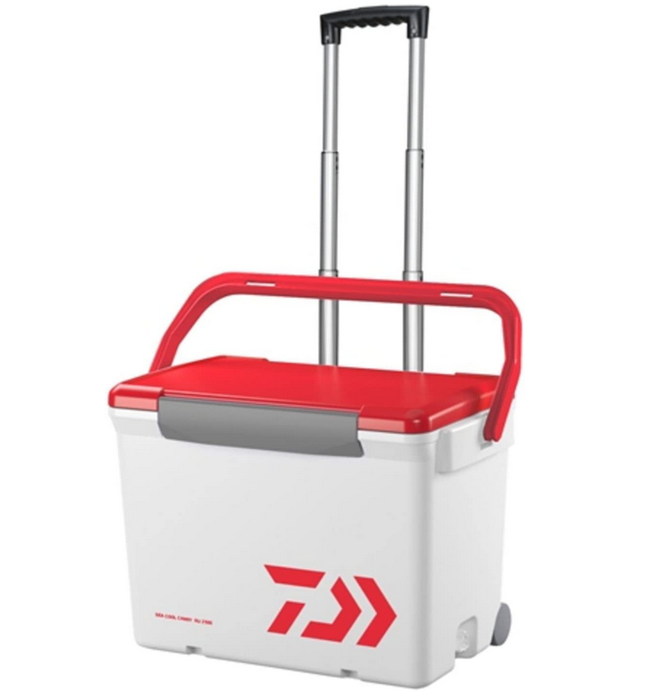 クーラーボックスのアップ写真