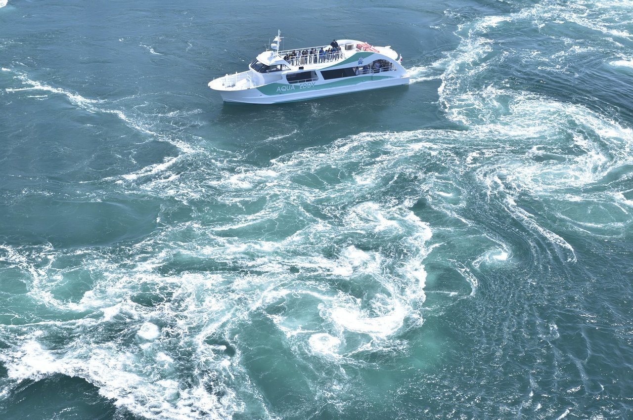 あれた海（瀬戸内海）の写真