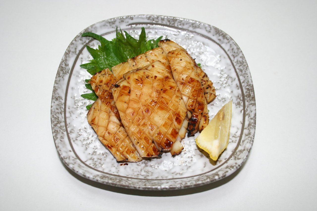 シロイカの料理の写真