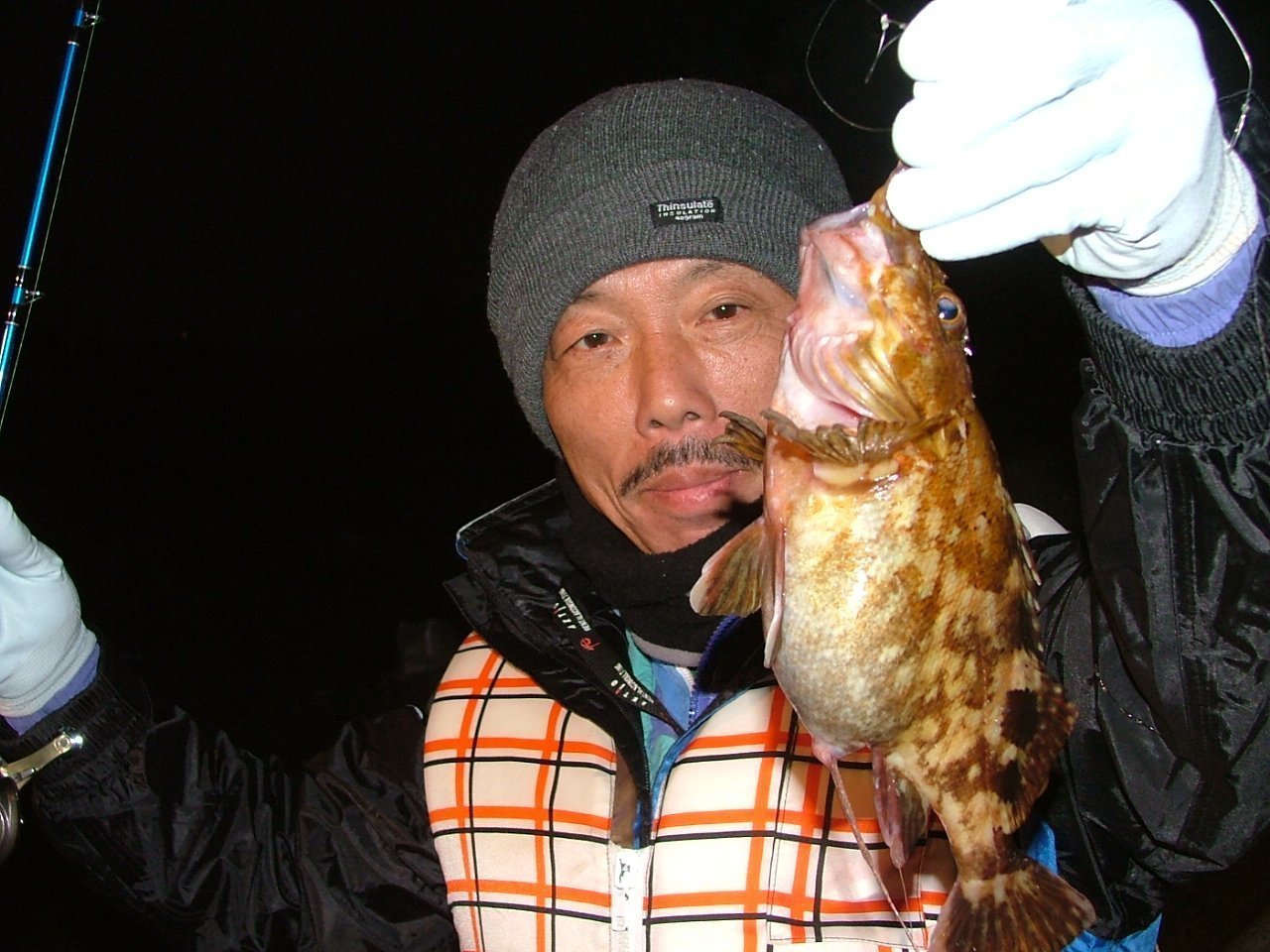 カサゴ釣りの写真