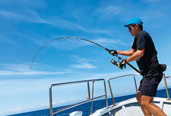 ロッドのアップ写真