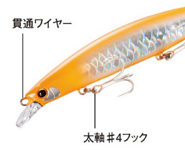 ルアーのアップ写真