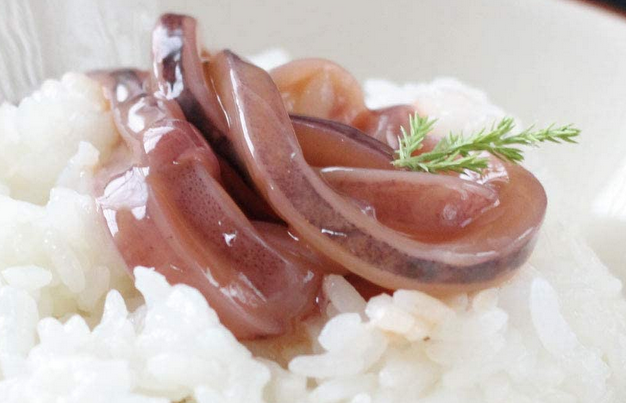 イカのアップ写真