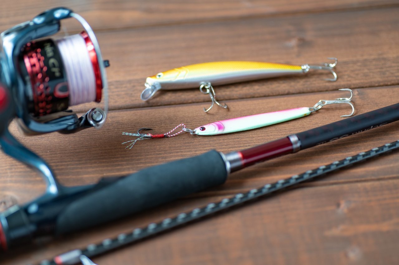ジギングロッドの写真