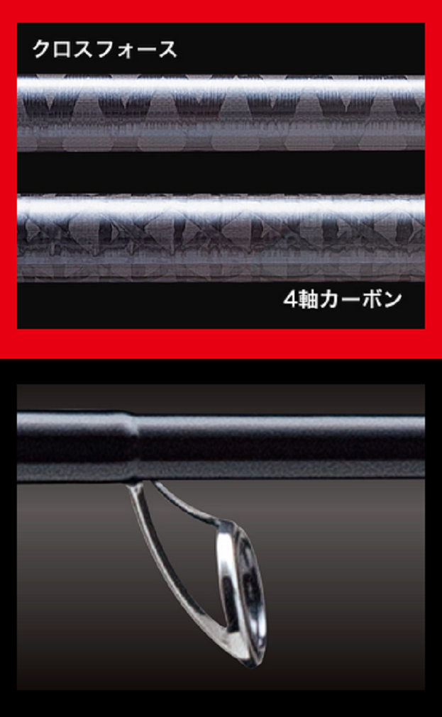 ロッドのアップ写真