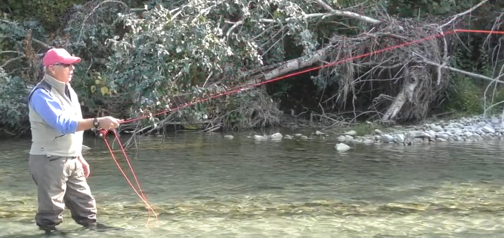 釣り人のアップ写真