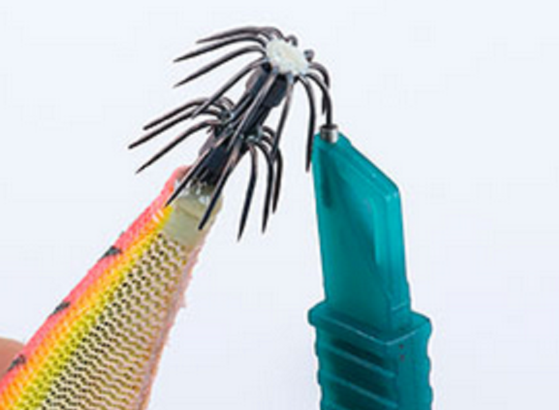 エギのカンナのアップ写真