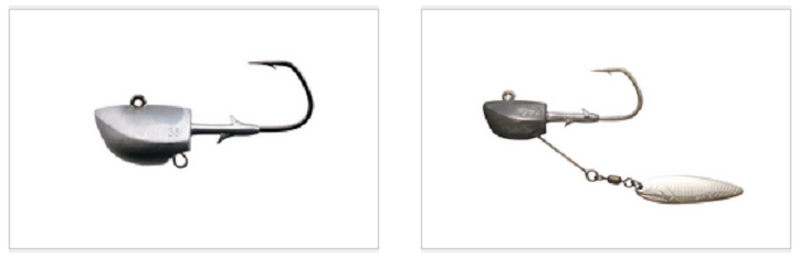 ジグヘッドのアップ写真