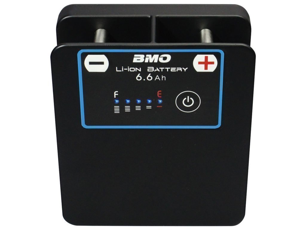 BMOのリチウムイオンバッテリー6.6Ah