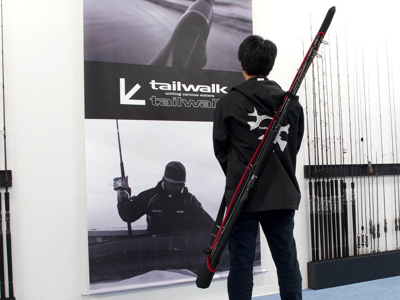 2ピースロッドホルダーの写真