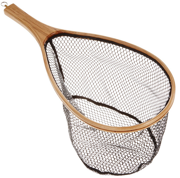 ランディングネットのアップ写真