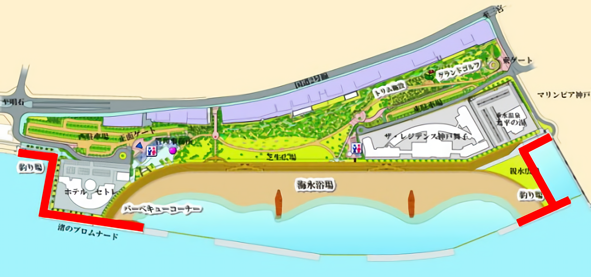 神戸の釣り場5選 初心者 ファミリーokの施設情報と釣果 付近の釣り船まで紹介