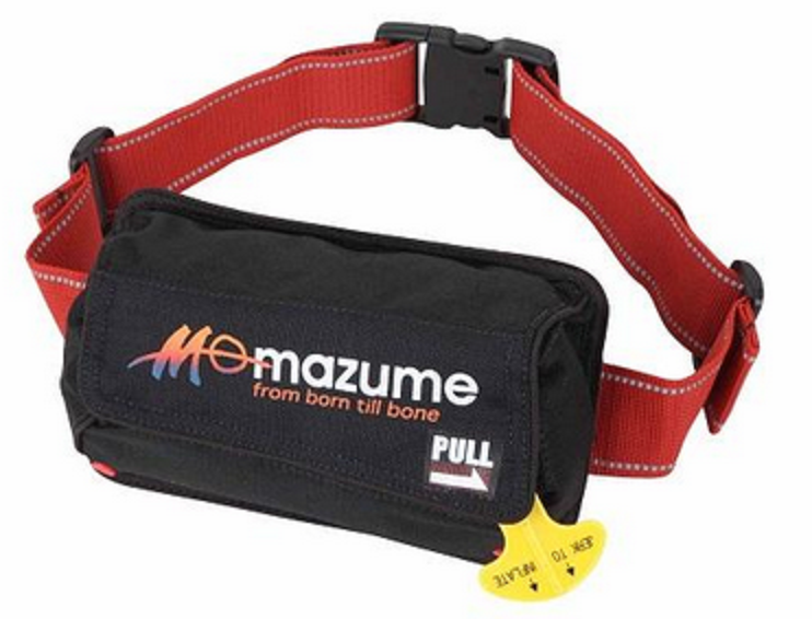 ライフジャケットのアップ写真