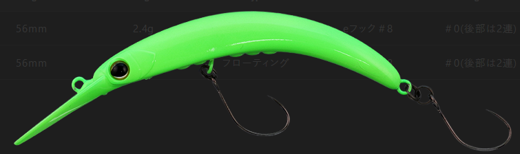 ルアーのアップ写真