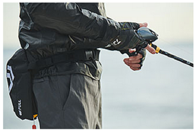 ライフジャケットのアップ写真