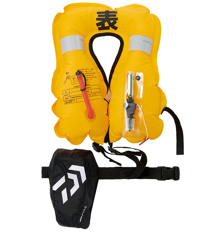 ライフジャケットのアップ写真