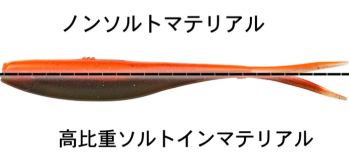 ワームのアップ写真