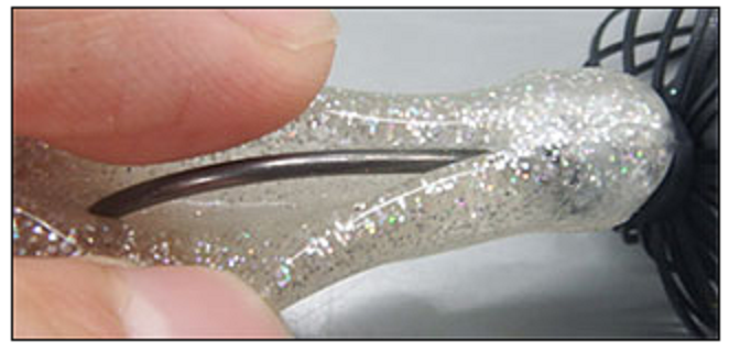 ワームのアップ写真