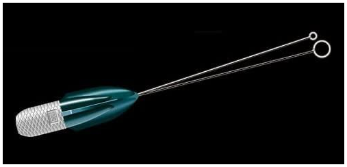 仕掛けのアップ写真