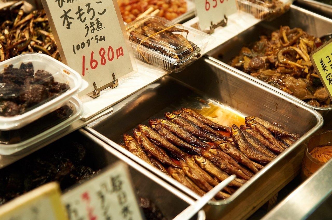 ホンモロコ料理の写真