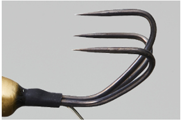 エギのカンナのアップ写真