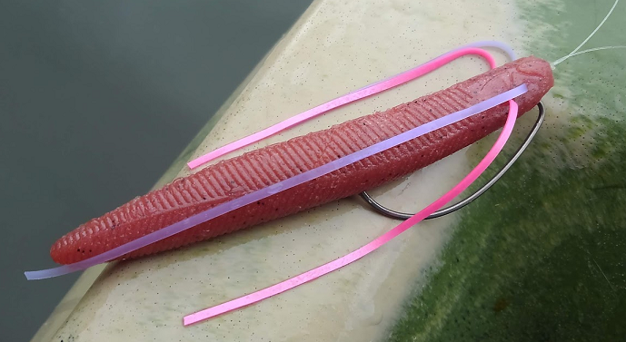 ワームのアップ写真