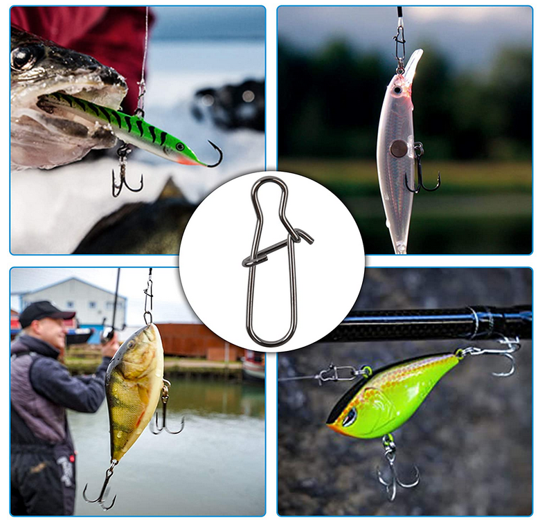 スナップとルアーのアップ写真