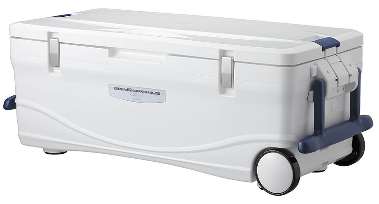 クーラーボックスのアップ写真