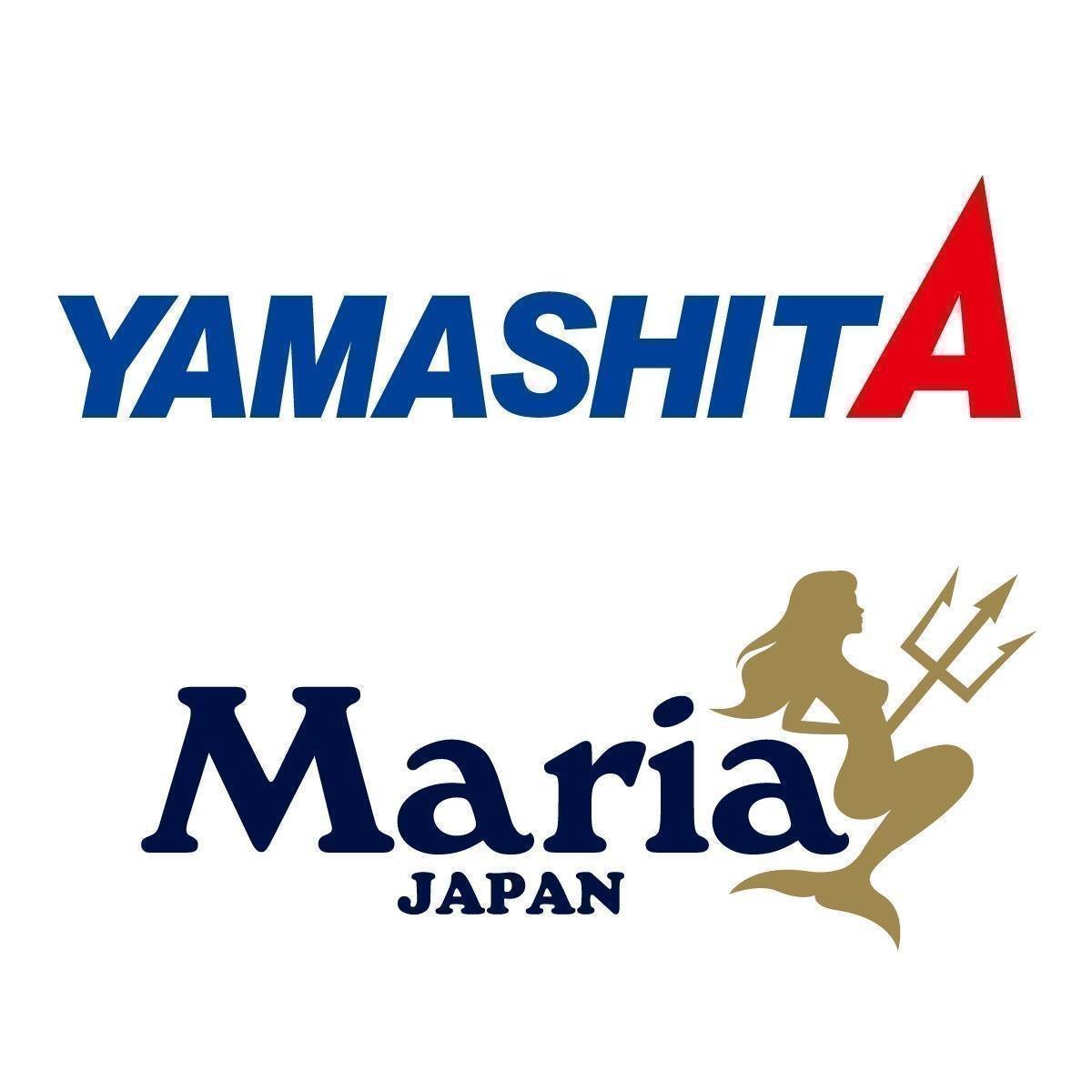 ヤマシタとマリアジャパンのロゴ