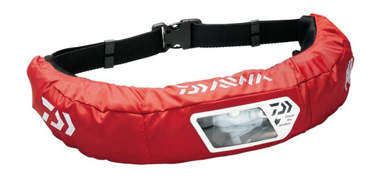 ライフジャケットのアップ写真