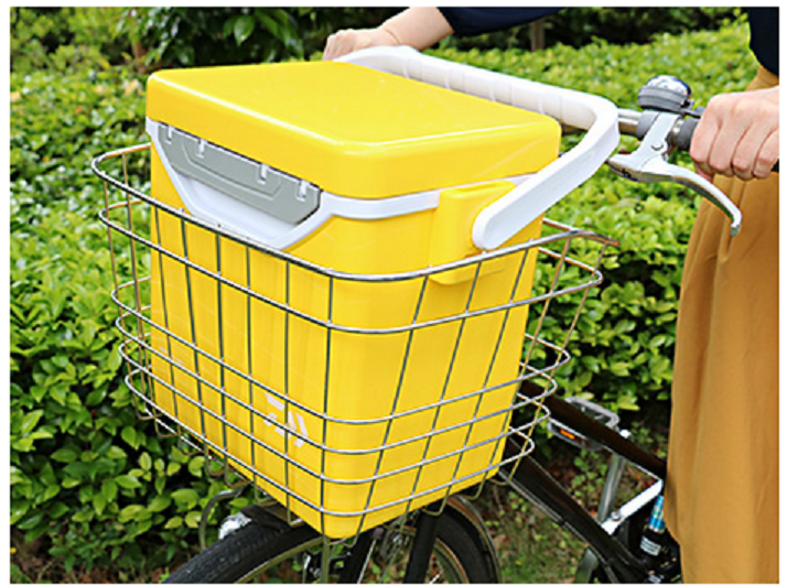 クーラーボックスのアップ写真