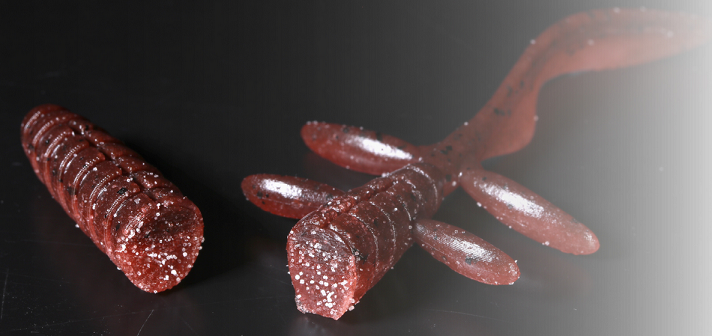 ワームのアップ写真