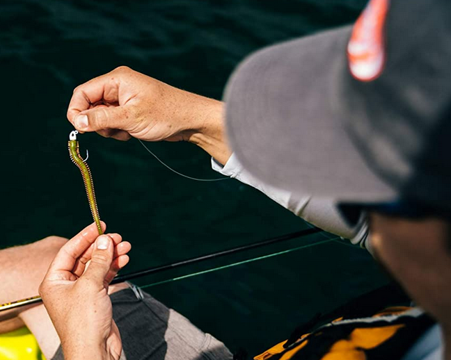 ワームのアップ写真