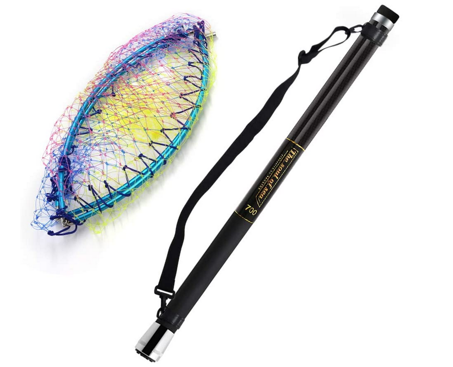 ランディングネットのアップ写真