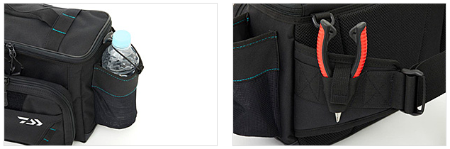 タックルバッグのアップ写真