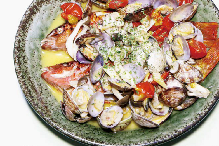 ササノハベラのアクアパッツァの写真