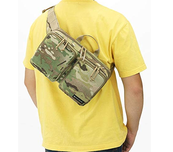 タックルバッグのアップ写真