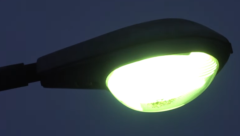 ライトのアップ写真