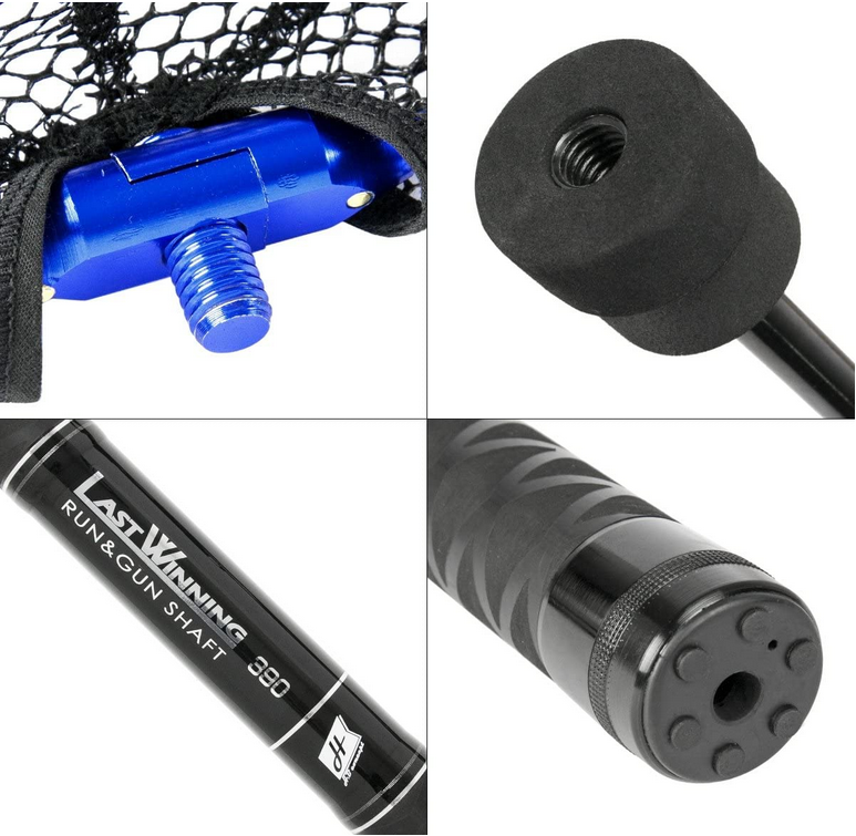 ランディングネットのアップ写真