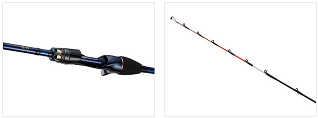 ロッドのアップ写真