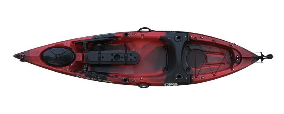 カヤックのアップ写真