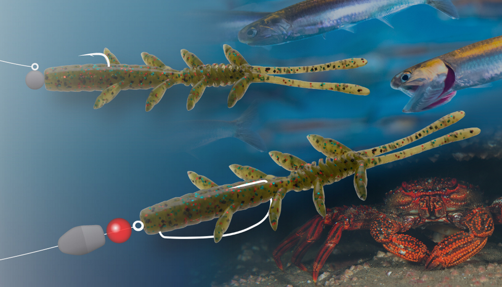 ワームのアップ写真