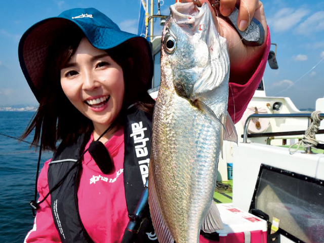 東京湾のイシモチでなおちん入れ食い初体験