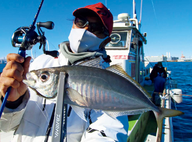 ［宮沢幸則の令和も釣りは楽しく真剣に！2（第8回）］コマセ釣り、ライトアジは得意種目。タナを微調整してアタリを出させる！（かめだや／東京都羽田大師橋際）